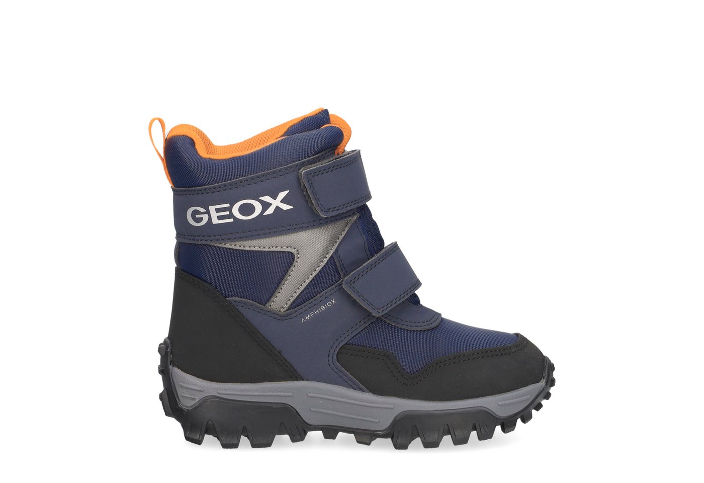 Geox HIMALAYA, Warmfutter, Blau, kombiniert, Kinder Winterstiefel