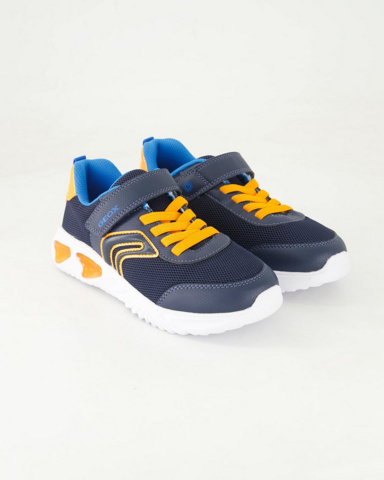 Geox J Assister Boy Klettschuh Obermaterial: Textil und Sonstiges Material