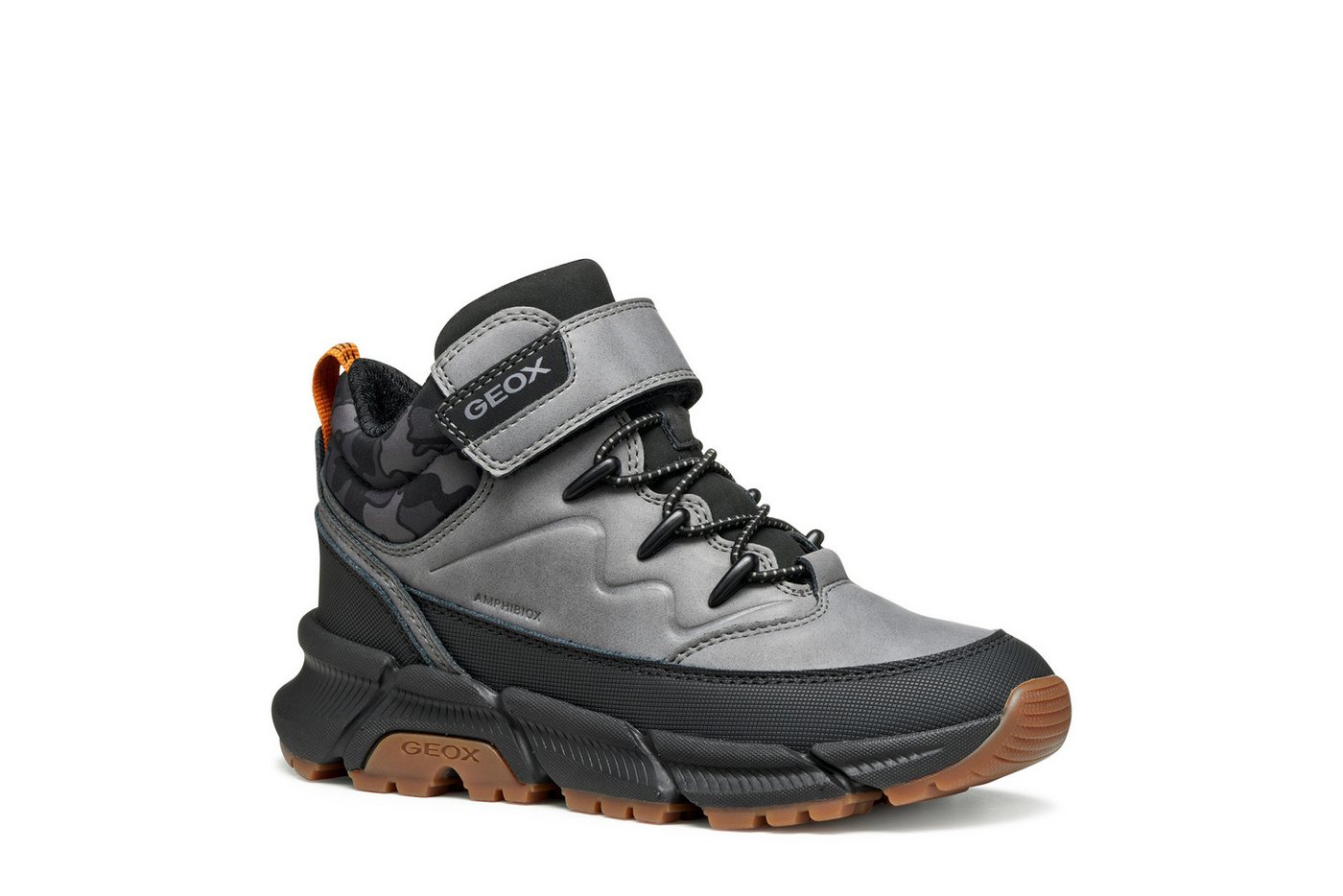 Geox J FLEXYPER PLUS BOY ABX Winterboots Sneaker mit Geox Spezial Membrane, Größenschablone zum Download