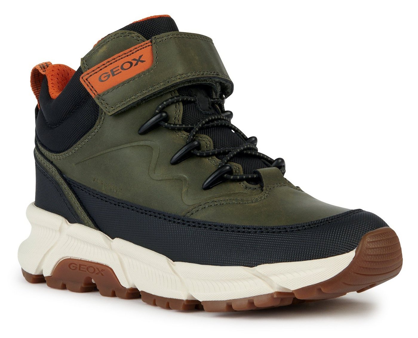 Geox J FLEXYPER PLUS BOY ABX Winterboots Sneaker mit Geox Spezial Membrane, Größenschablone zum Download