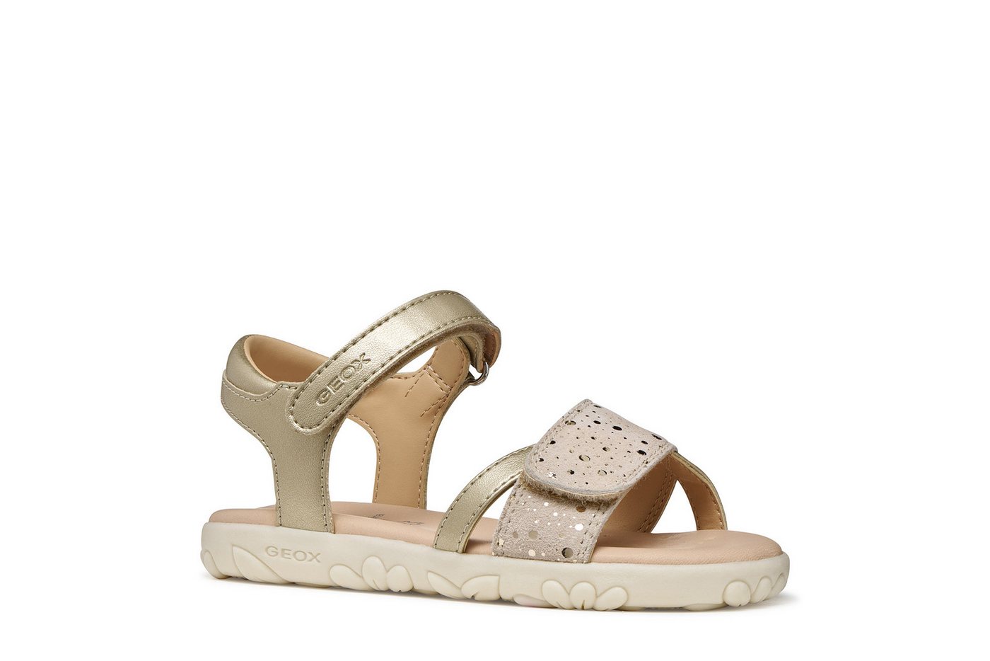 Geox J SANDAL HAITI GIRL Sandale Sandale mit Fersenriemen, Größenschablone zum Download