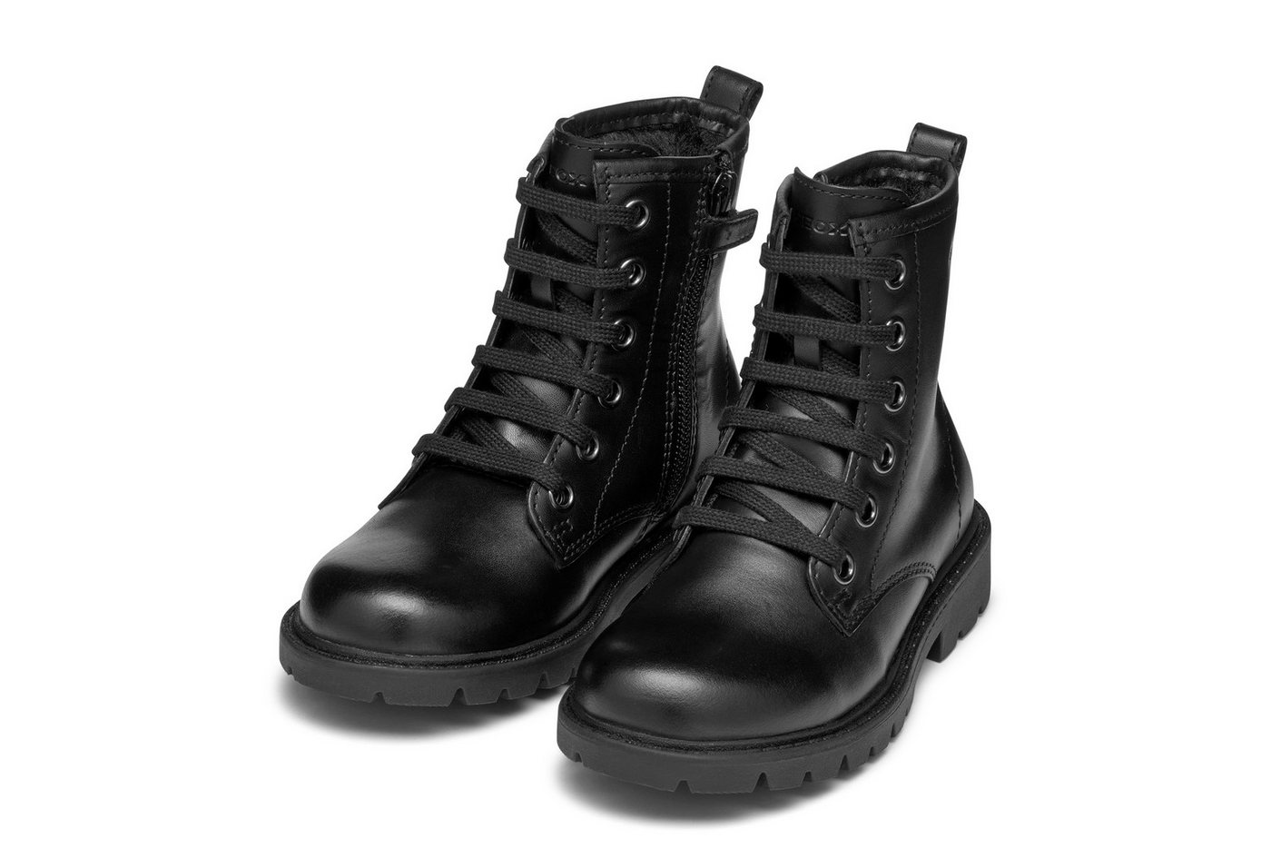 Geox J SHAYLAX GIRL Schnürboots Klassischer Schnürboots, Größenschablone zum Download