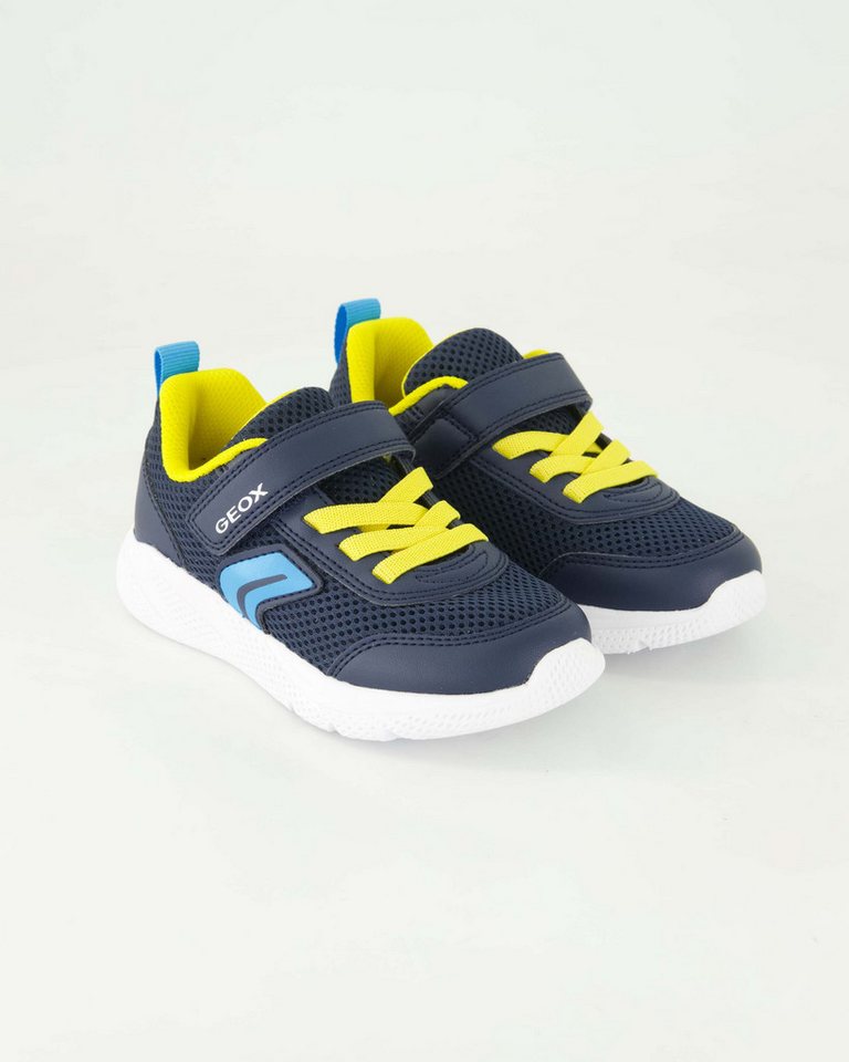 Geox J Sprintye Boy Klettschuh Obermaterial: Textil und Sonstiges Material