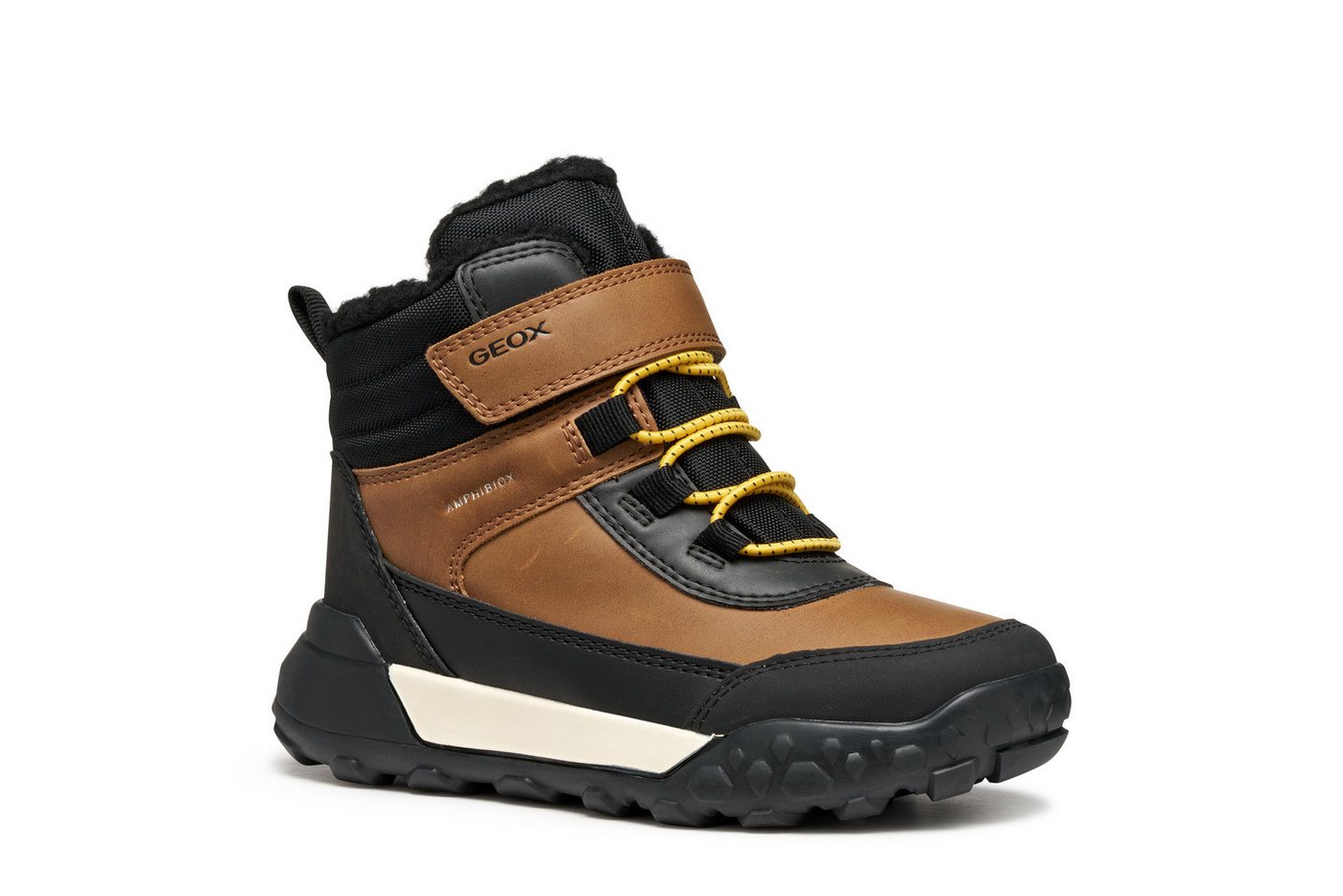 Geox J TREKKYUP BOY B ABX Winterboots Freizeitstiefel mit Warmfutter, Größenschablone zum Download