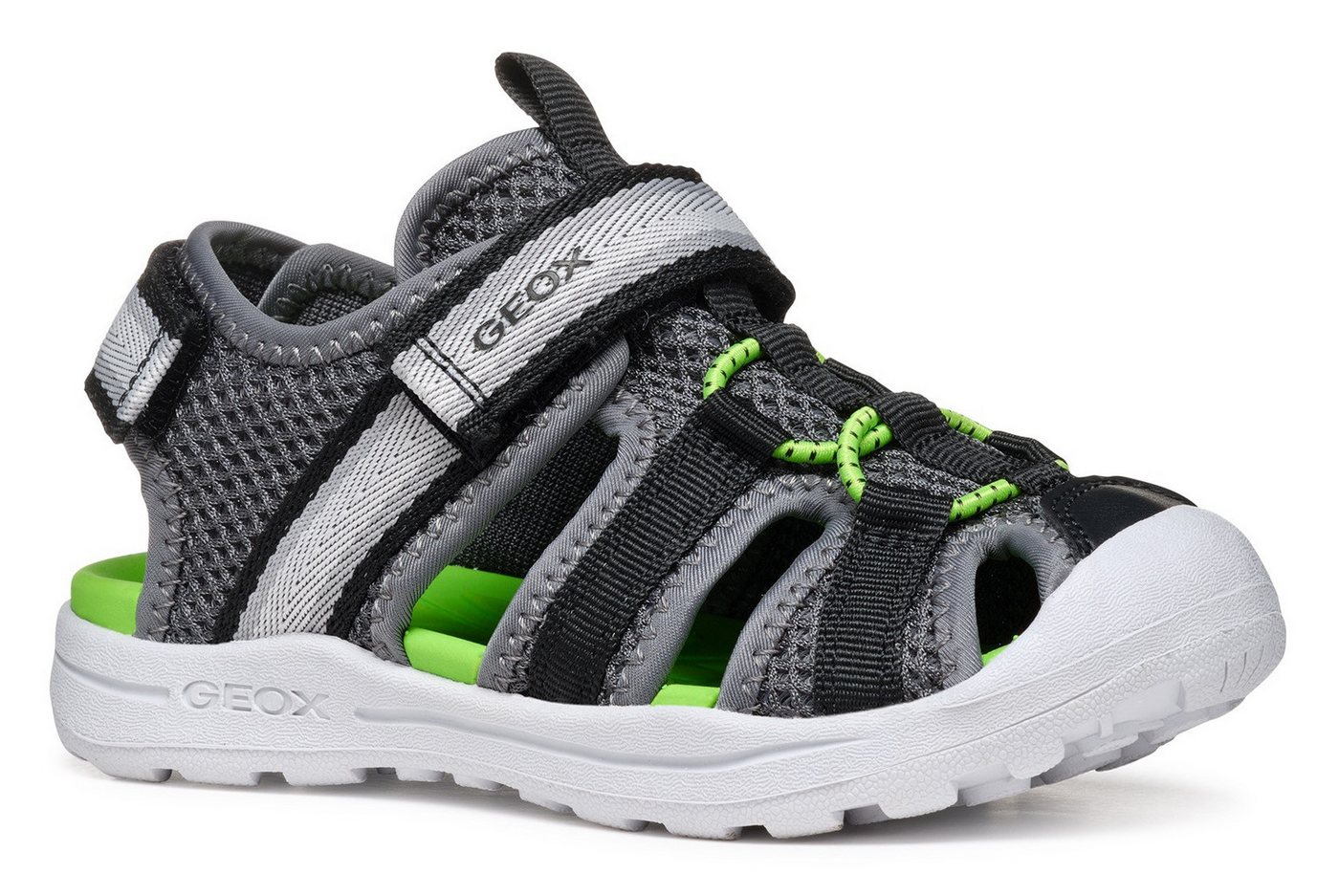 Geox J VANIETT BOY Sandale, Trekking Schuh, Klettschuh für Outdooraktivitäten