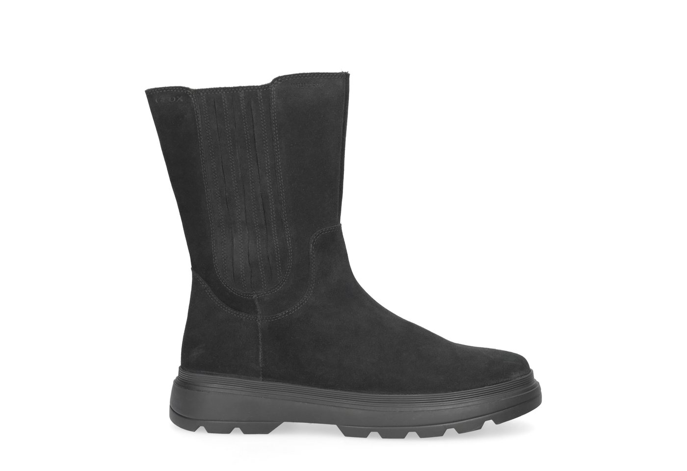 Geox KIDDARTAH, Warmfutter, Schwarz, Kinder Winterstiefel (schwarz)