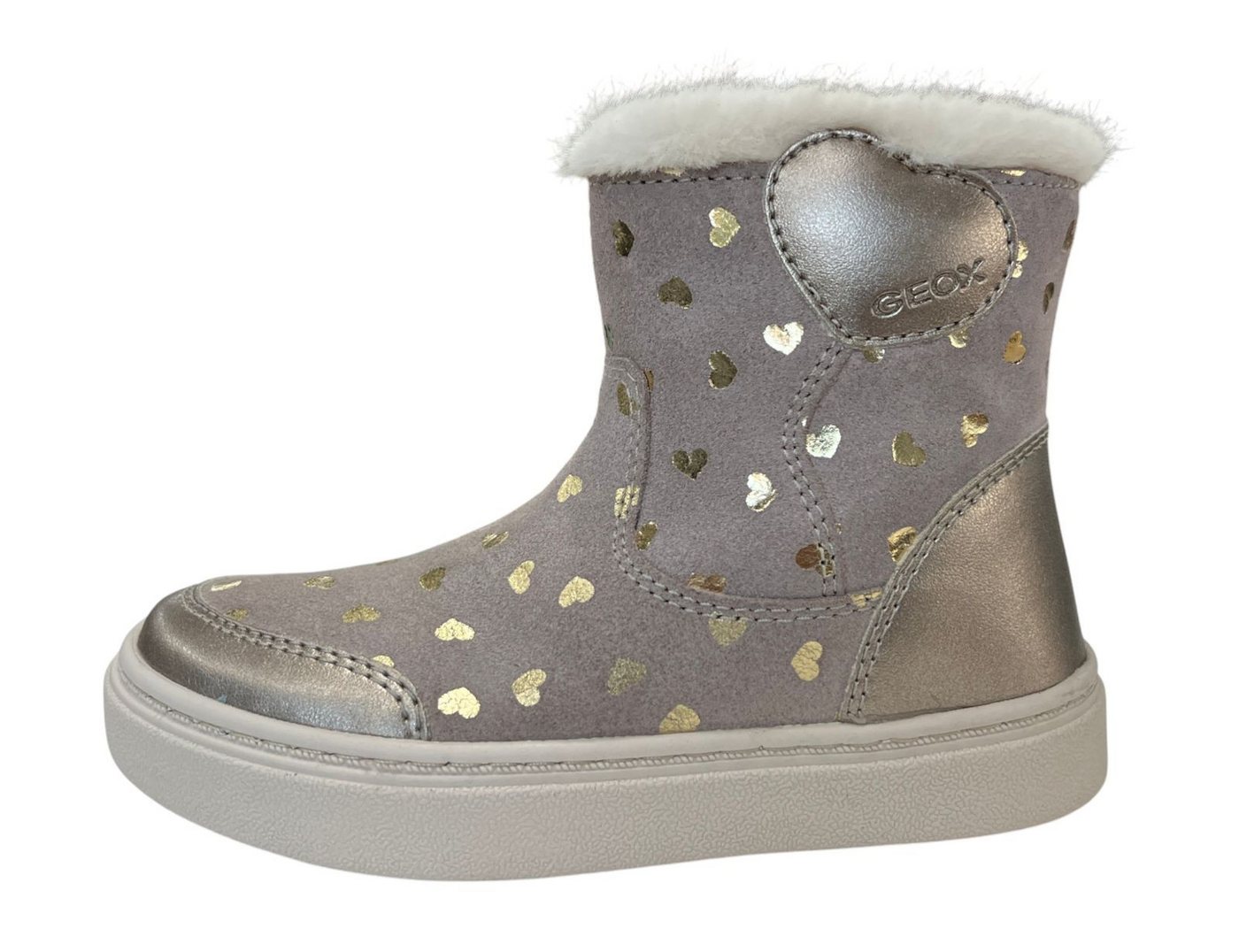 Geox Kinder Stiefelette NASHIK B563HB C5005 dk beige Stiefelette