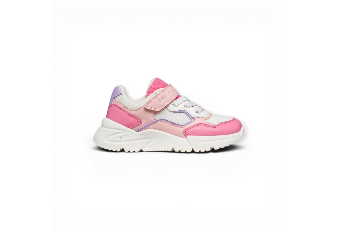 Geox Loftus weiss/pink Mädchen Sneaker