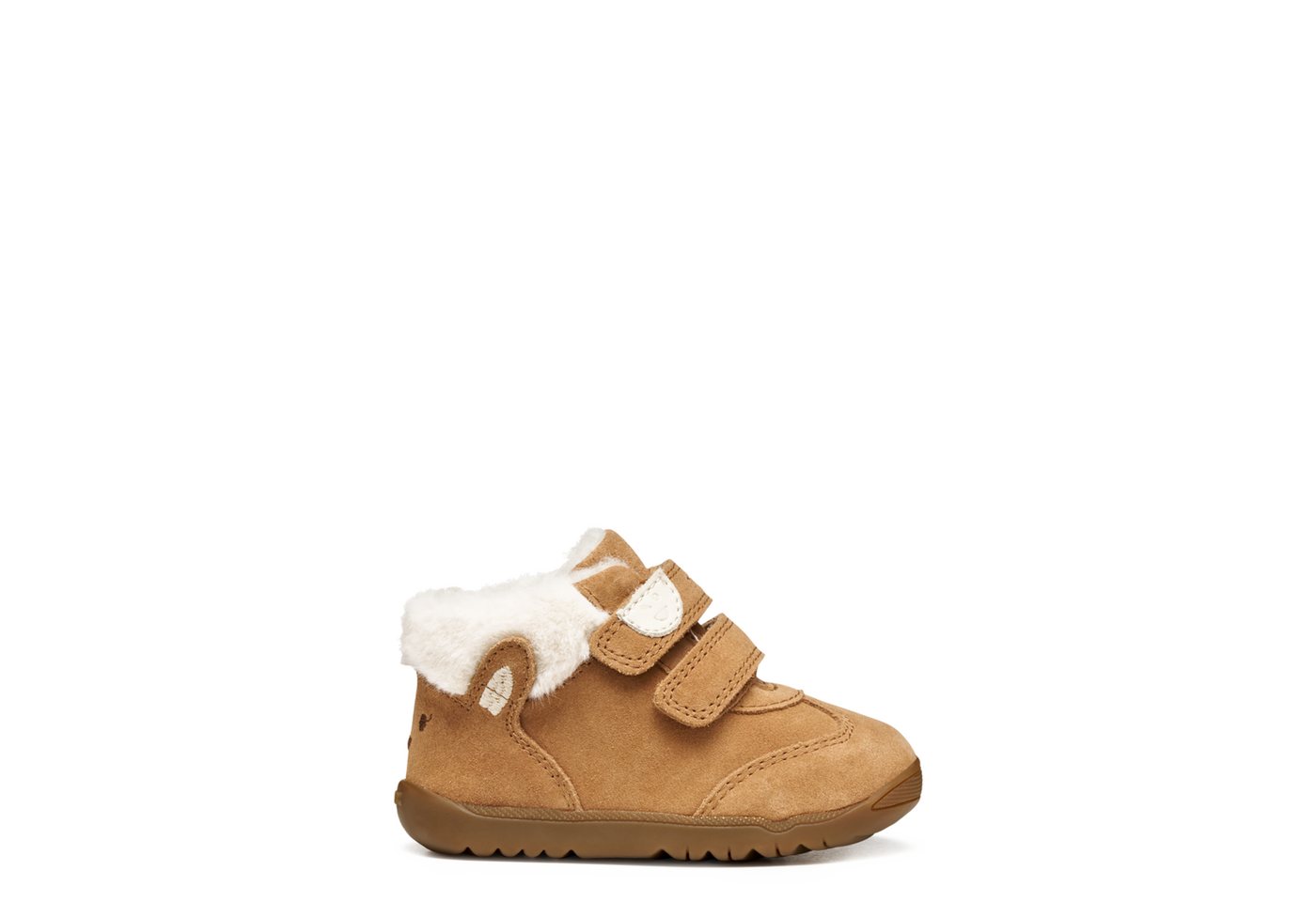 Geox MACCHIA, Warmfutter, Braun, Kinder Winterstiefel