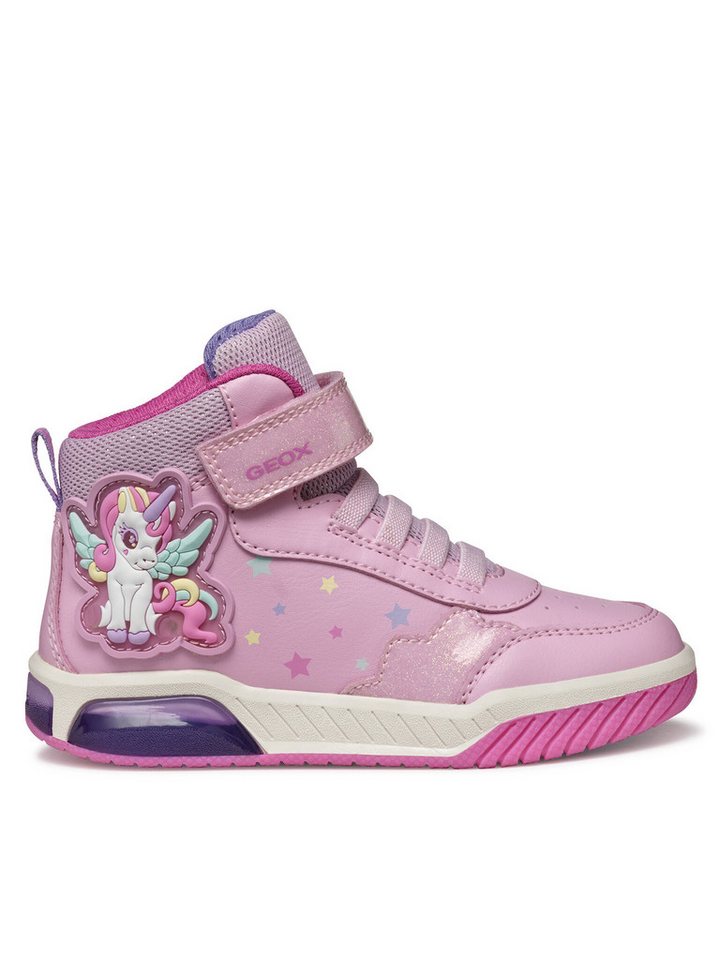 Geox Mädchen Sneakers GEOX-J INEK GIRL J56ASA 0BCKC C8206 D mehrfarbig Sneaker