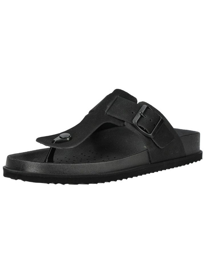 Geox Pantoletten Veloursleder Zehentrenner