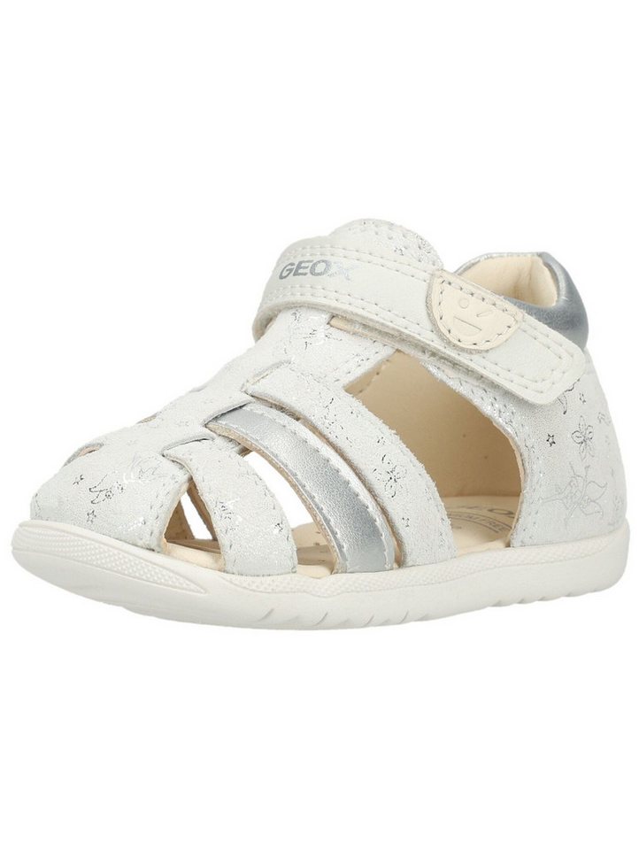Geox Sandalen Leder . Riemchensandalette (silber/weiß)
