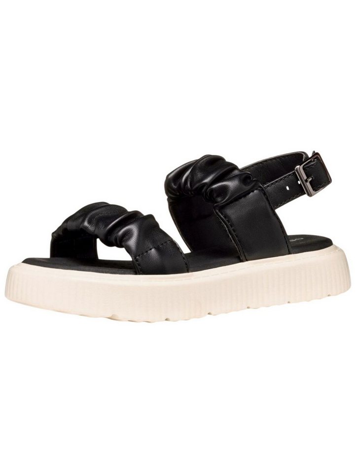 Geox Sandalen Lederimitat . Riemchensandale (schwarz/weiß)