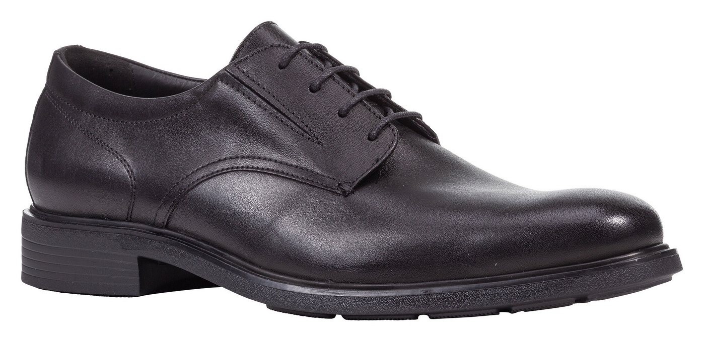 Geox Schnürschuh Business Schuh, Anzugschuh mit Blockabsatz