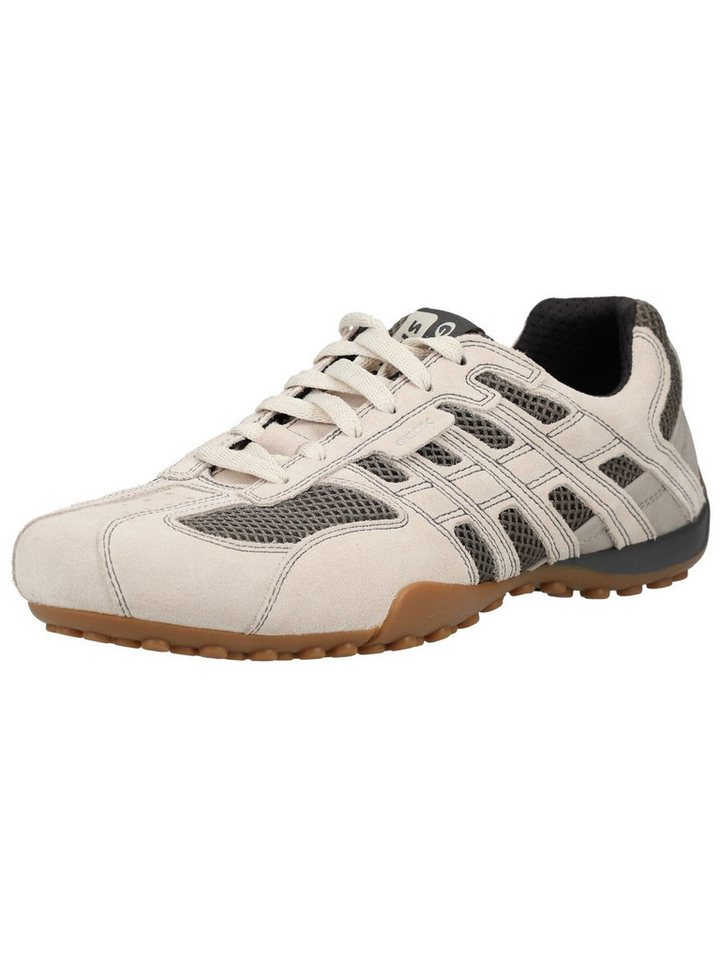 Geox Sneaker Leder/Mesh Sneaker
