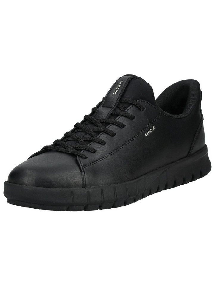 Geox Sneaker Leder Sneaker (schwarz)