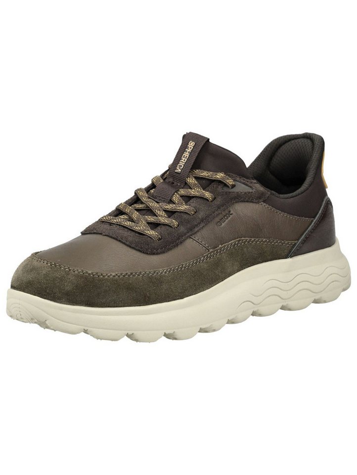 Geox Sneaker Leder/Textil Sneaker (braun)
