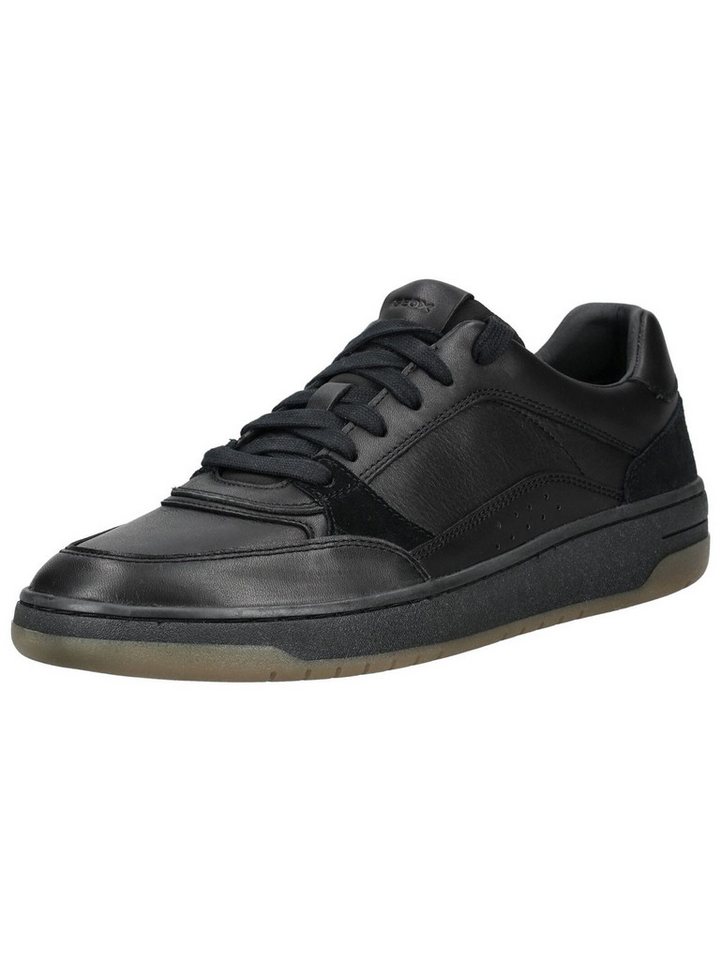Geox Sneaker Leder/Textil Sneaker (schwarz)
