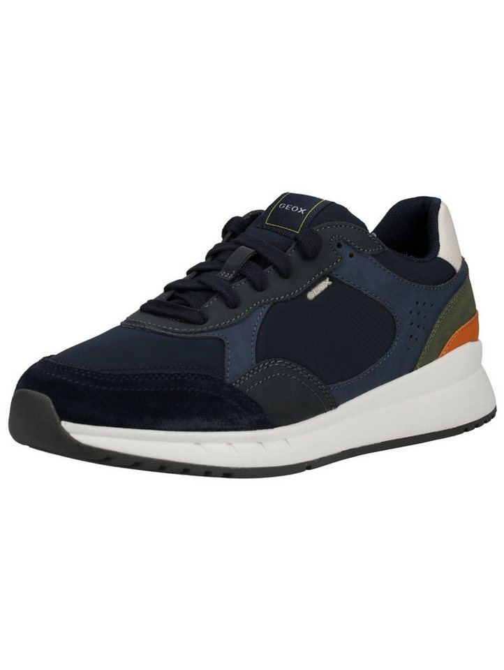 Geox Sneaker Lederimitat/Textil Sneaker (blau)