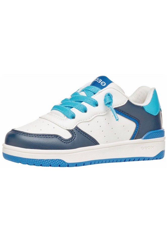 Geox Sneaker Lederimitat/Textil . Sneaker (weiß)