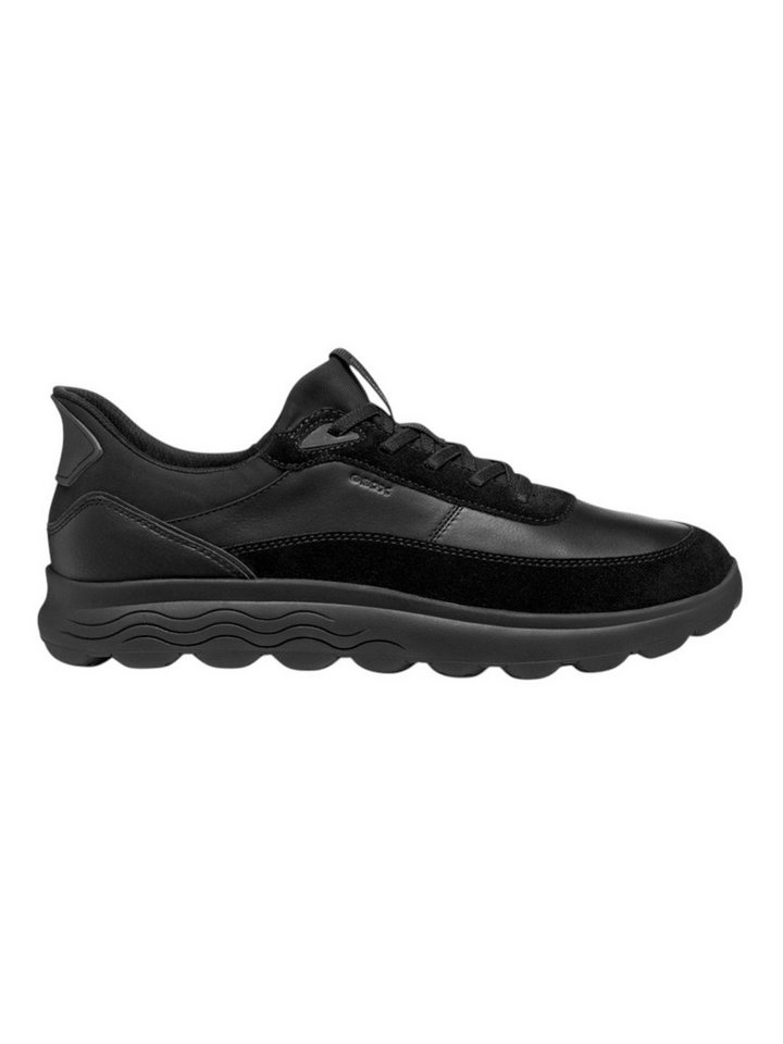 Geox Spherica Plus A (Leder) schwarz Herren Sneaker