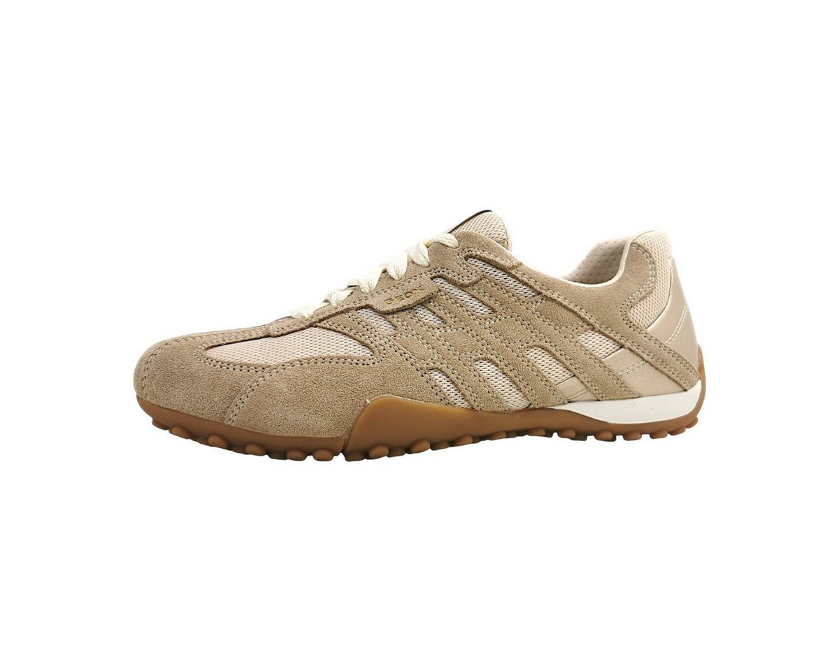 Geox sportlicher Schnürer Schnürschuh (beige)