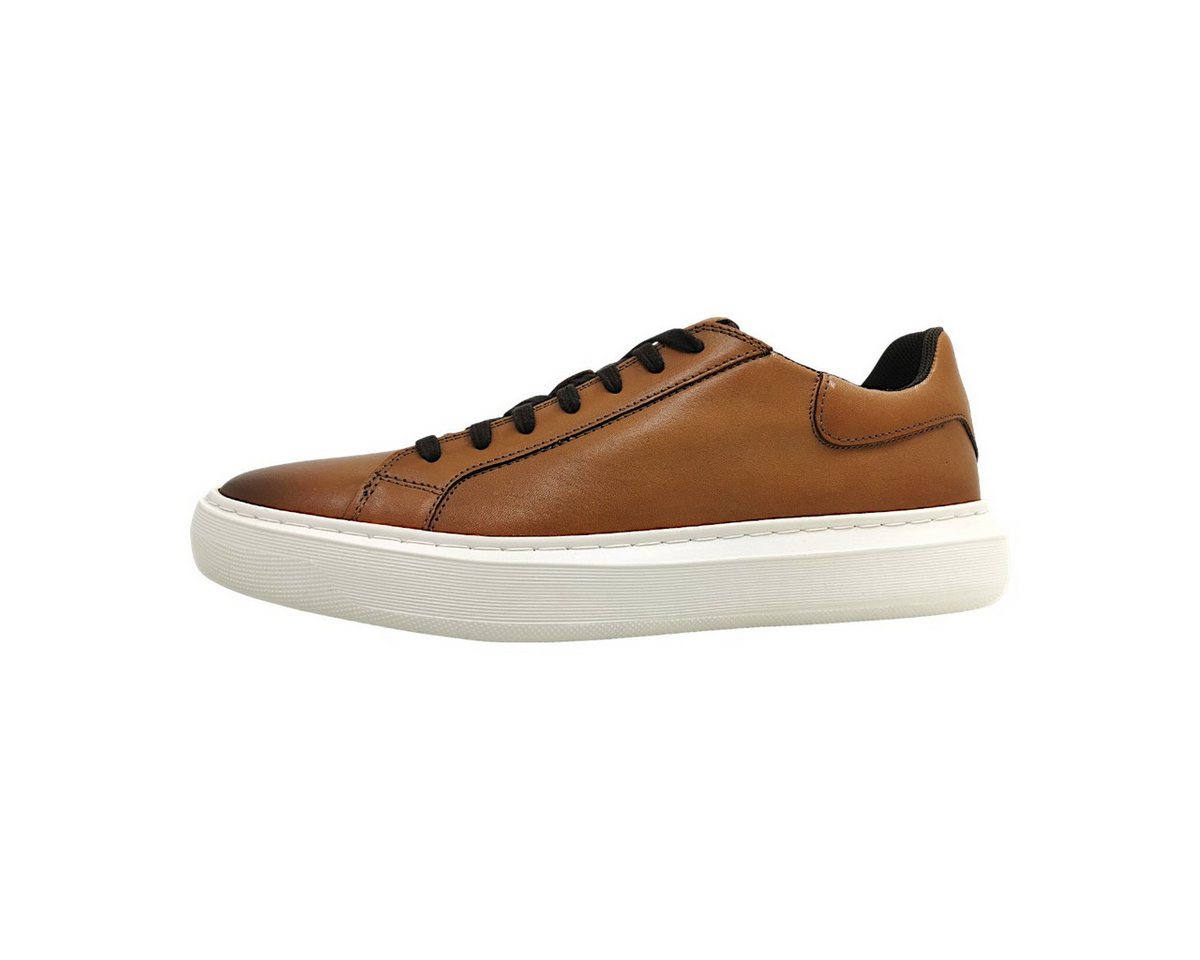 Geox sportlicher Schnürer Schnürschuh (braun)