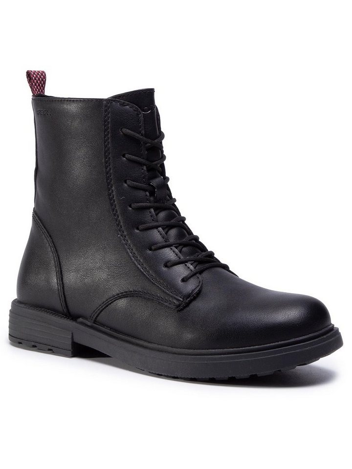 Geox Stiefel J Eclair G. D J049QD 000BC C9999 D Black Stiefel