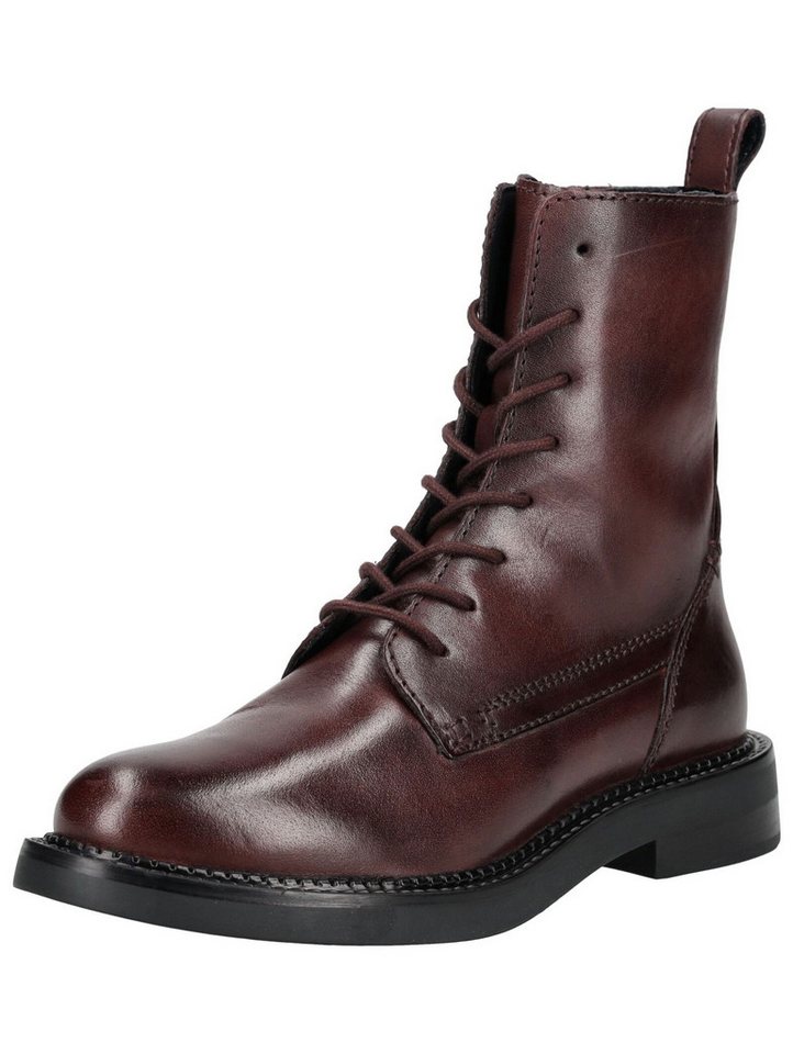 Geox Stiefelette Leder Schnürstiefelette (rot)