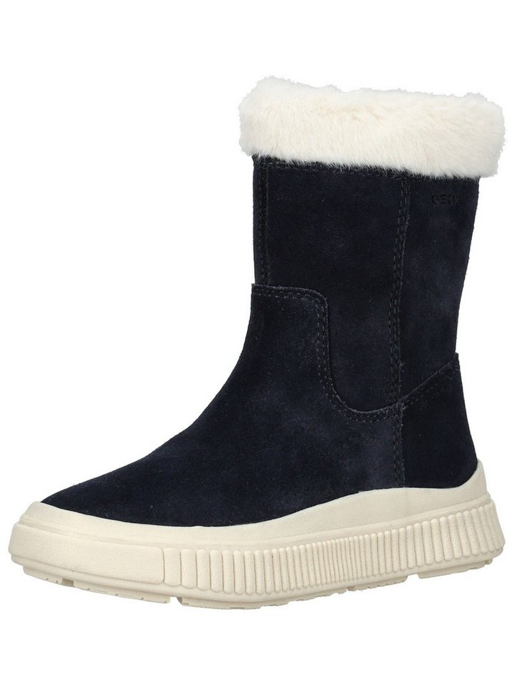 Geox Stiefelette Leder/Textil Stiefelette (blau)