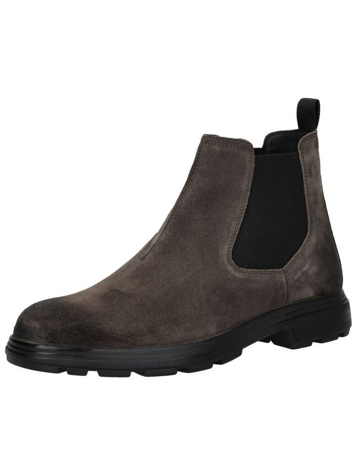 Geox Stiefelette Leder/Textil Stiefelette (braun)