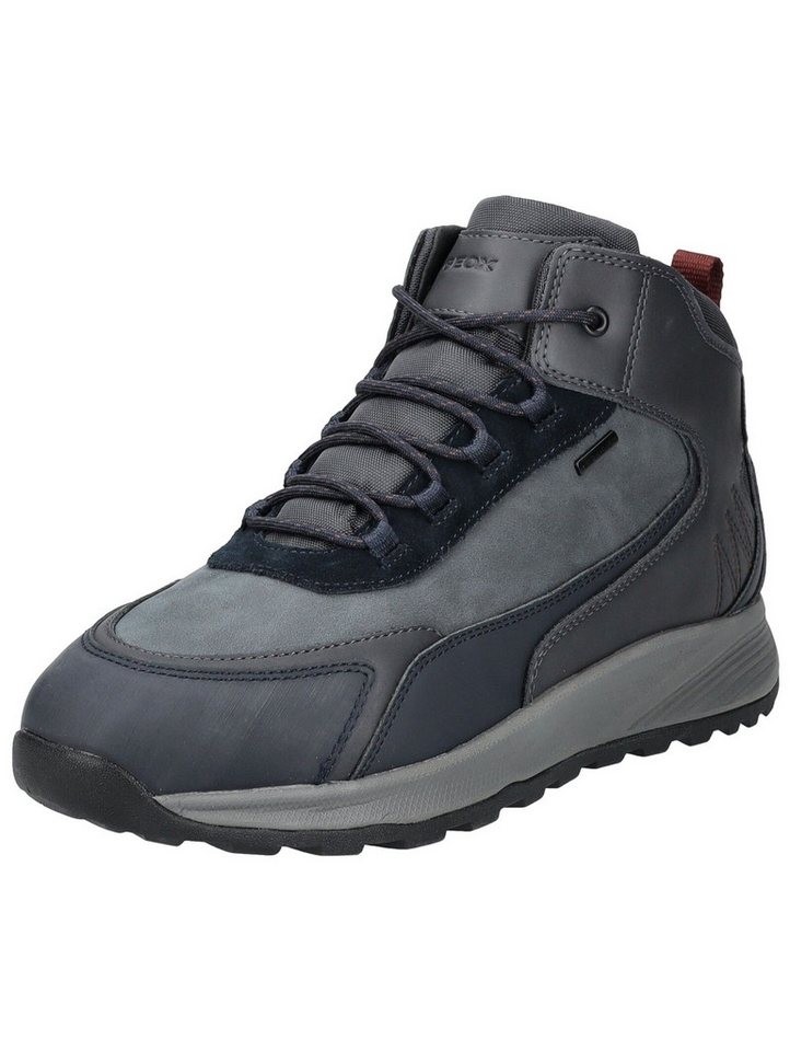 Geox Stiefelette Lederimitat/Textil Schnürstiefelette