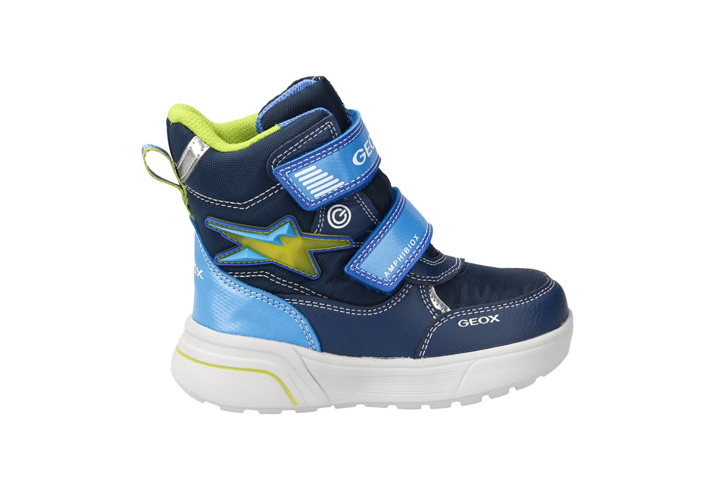 Geox SVEGGEN, Boots, Blau, kombiniert, Kinder Stiefel