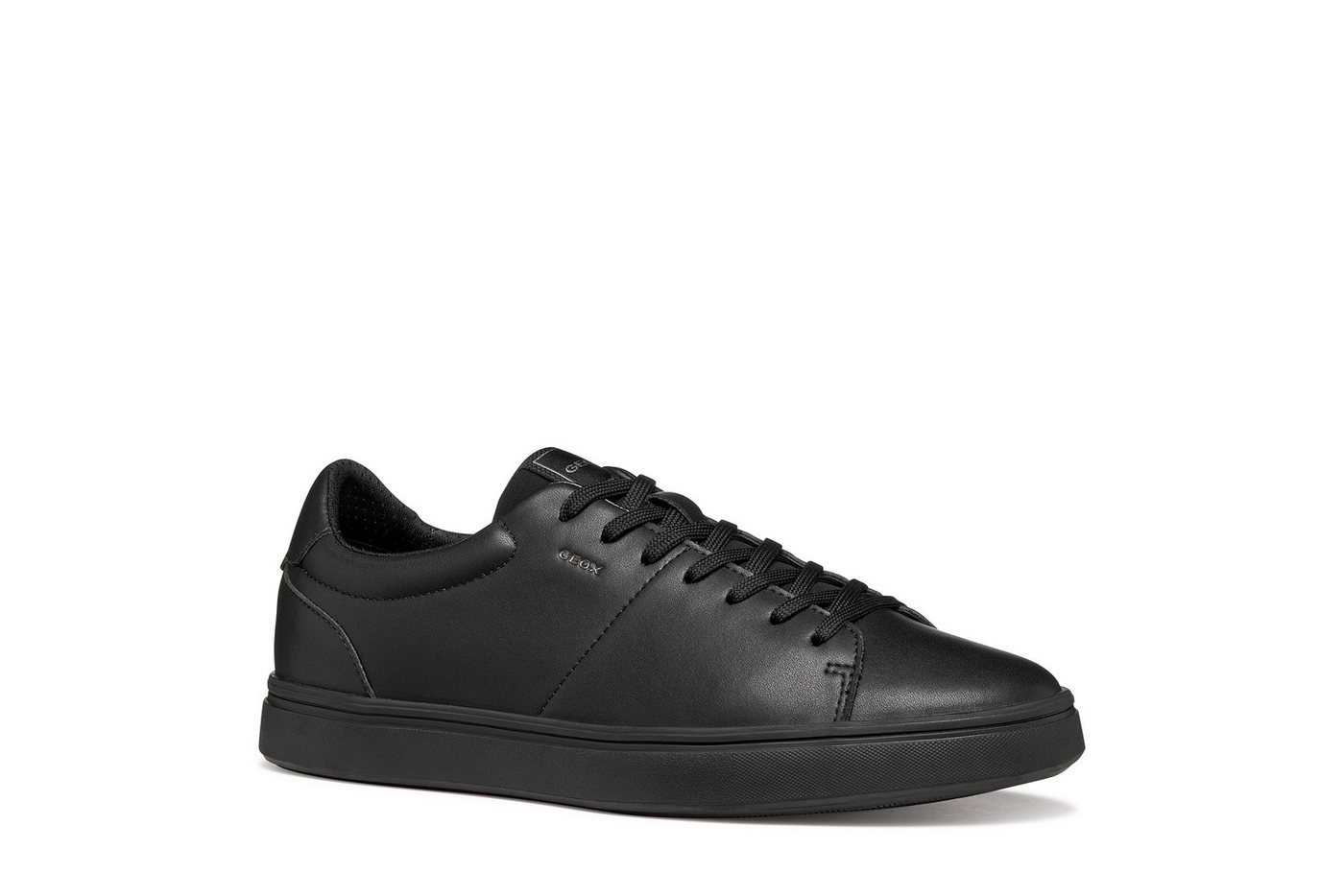 Geox U BALTIMOORE Sneaker Halbschuh, Freizeitschuh, Schnürer mit GEOX Spezial Membran (schwarz)