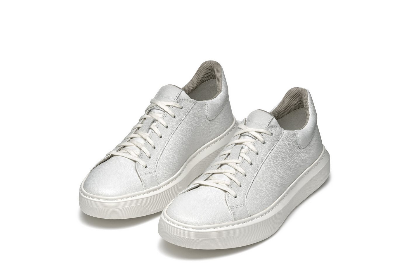 Geox U DEIVEN Sneaker Schnürschuh, Freizeitschuh im cleanen Look (weiß)