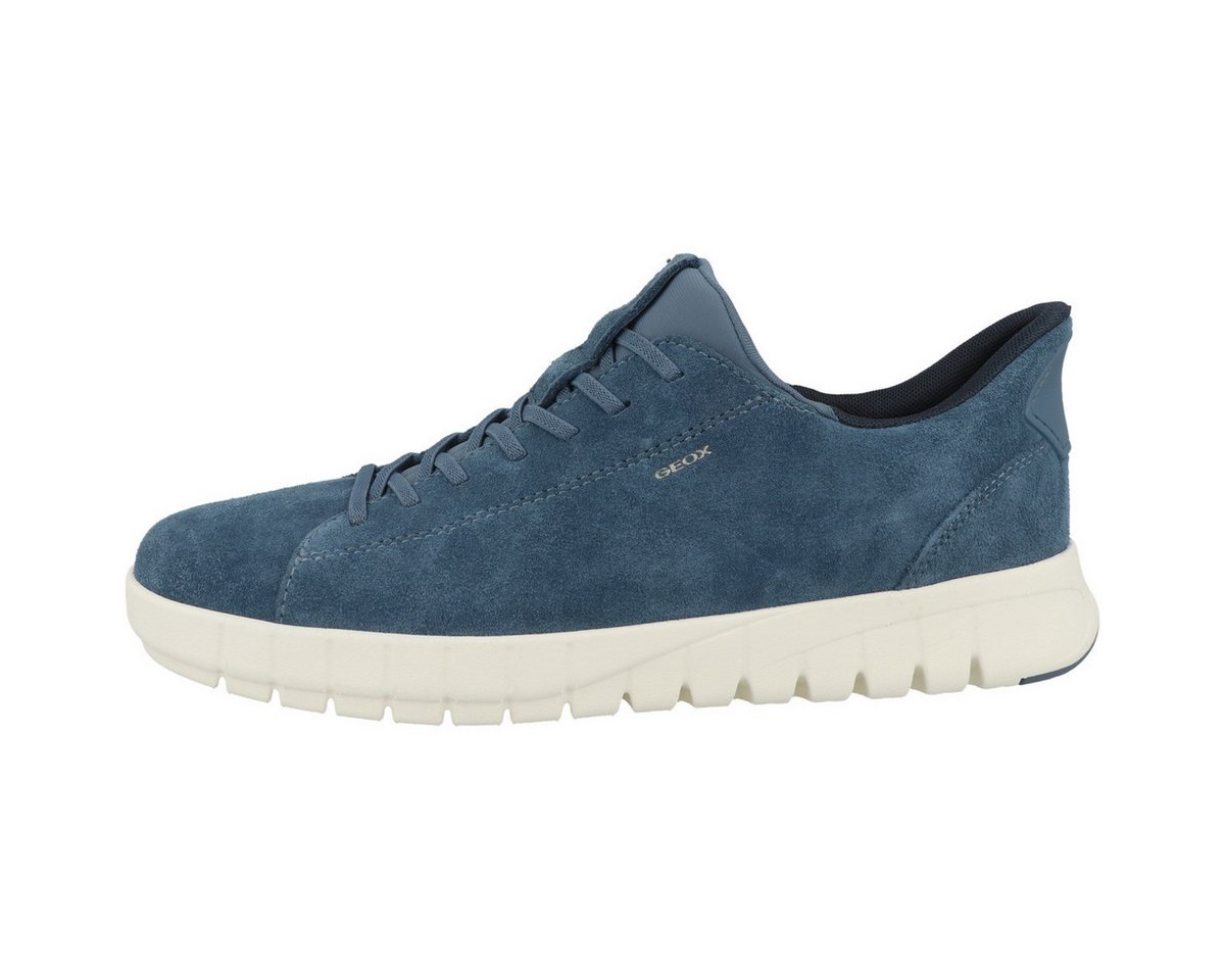 Geox U Flextride Plus Herren Sneaker Turnschuhe, Sportschuhe, Freizeitschuhe, Halbschuhe, Schnürschuhe