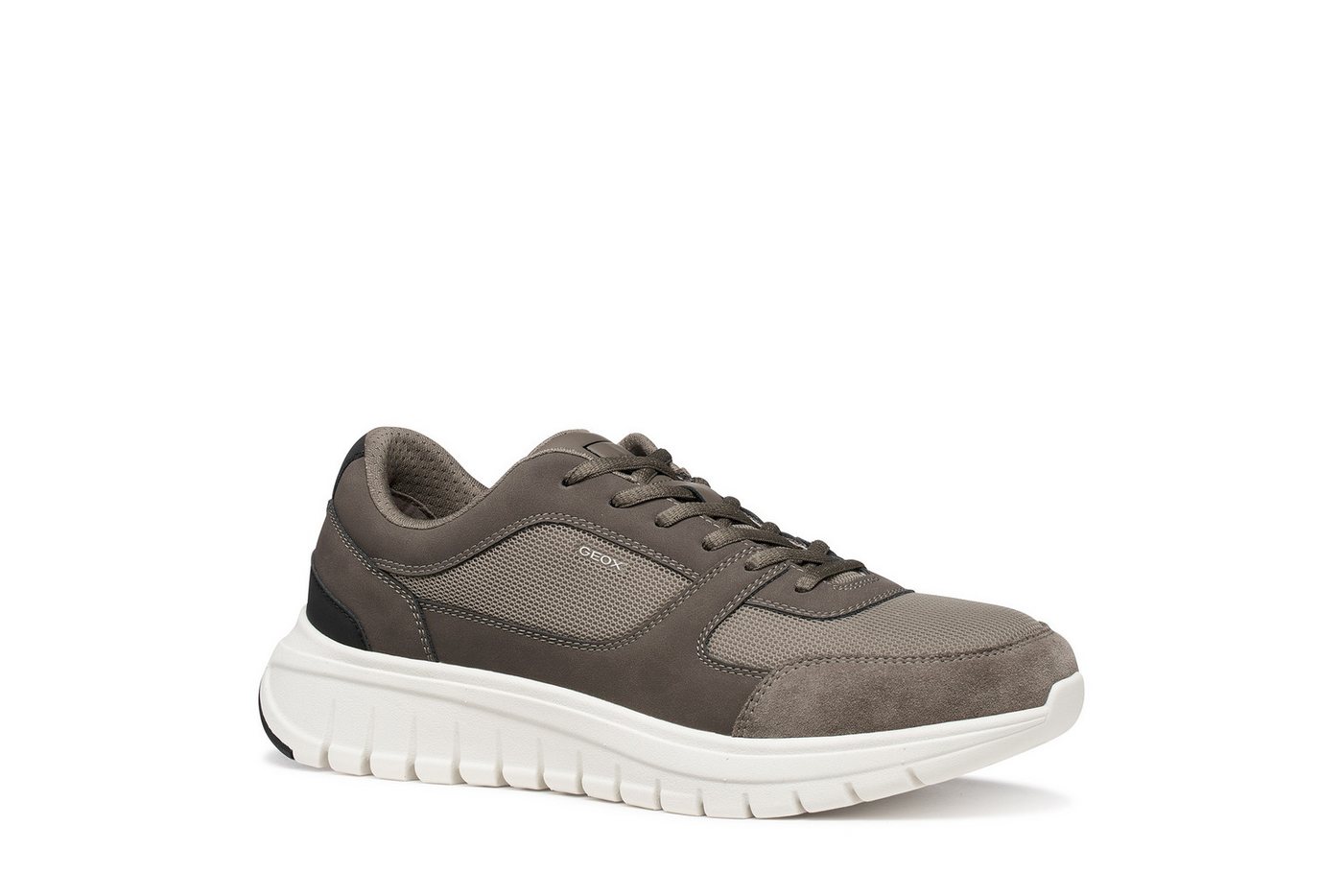 Geox U FLEXTRIDE R Sneaker Halbschuh, Freizeitschuh, Schnürschuh mit Logo-Emblem