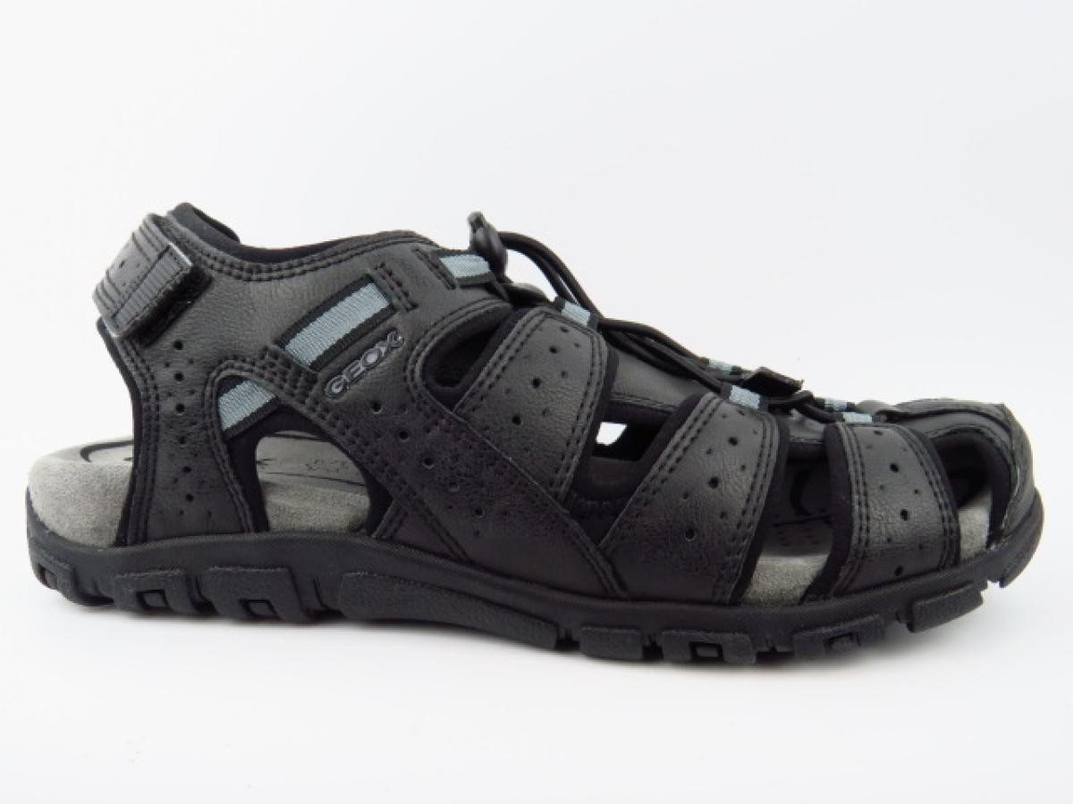 Geox U S.STRADA B - WAX.SYNT SYNT Sandale
