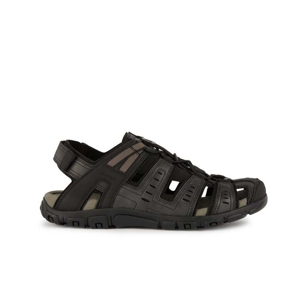 Geox - U S.STRADA C - Schwarz Sandalette