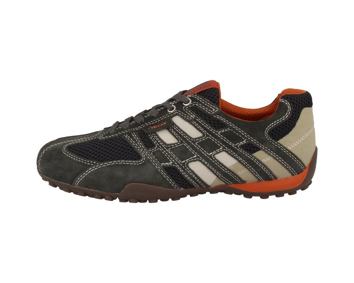 Geox U Snake K Herren Sneaker Turnschuhe, Sportschuhe, Freizeitschuhe, Halbschuhe, Schnürschuhe