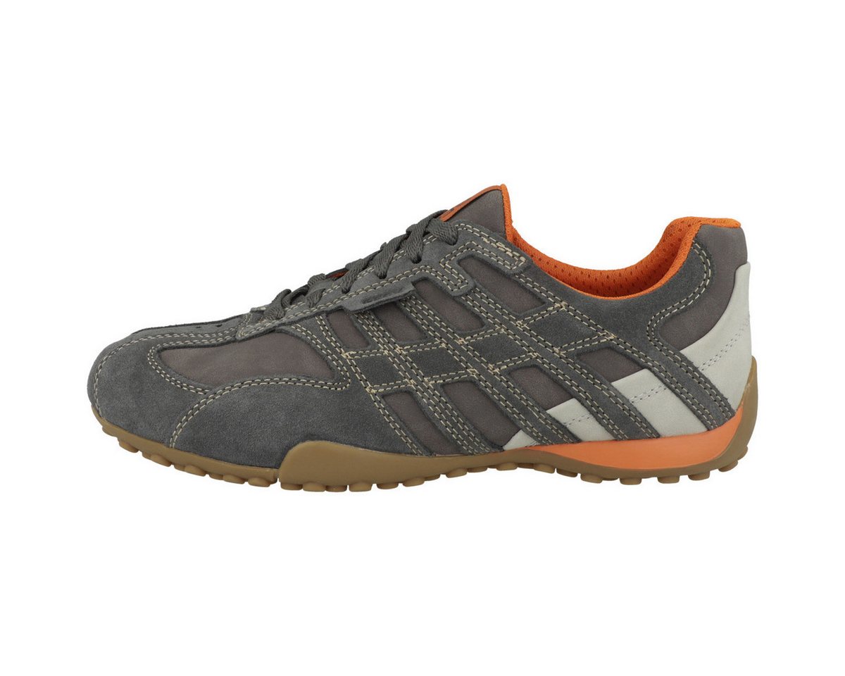 Geox U Snake Original A Herren Sneaker Turnschuhe, Sportschuhe, Freizeitschuhe, Halbschuhe, Schnürschuhe