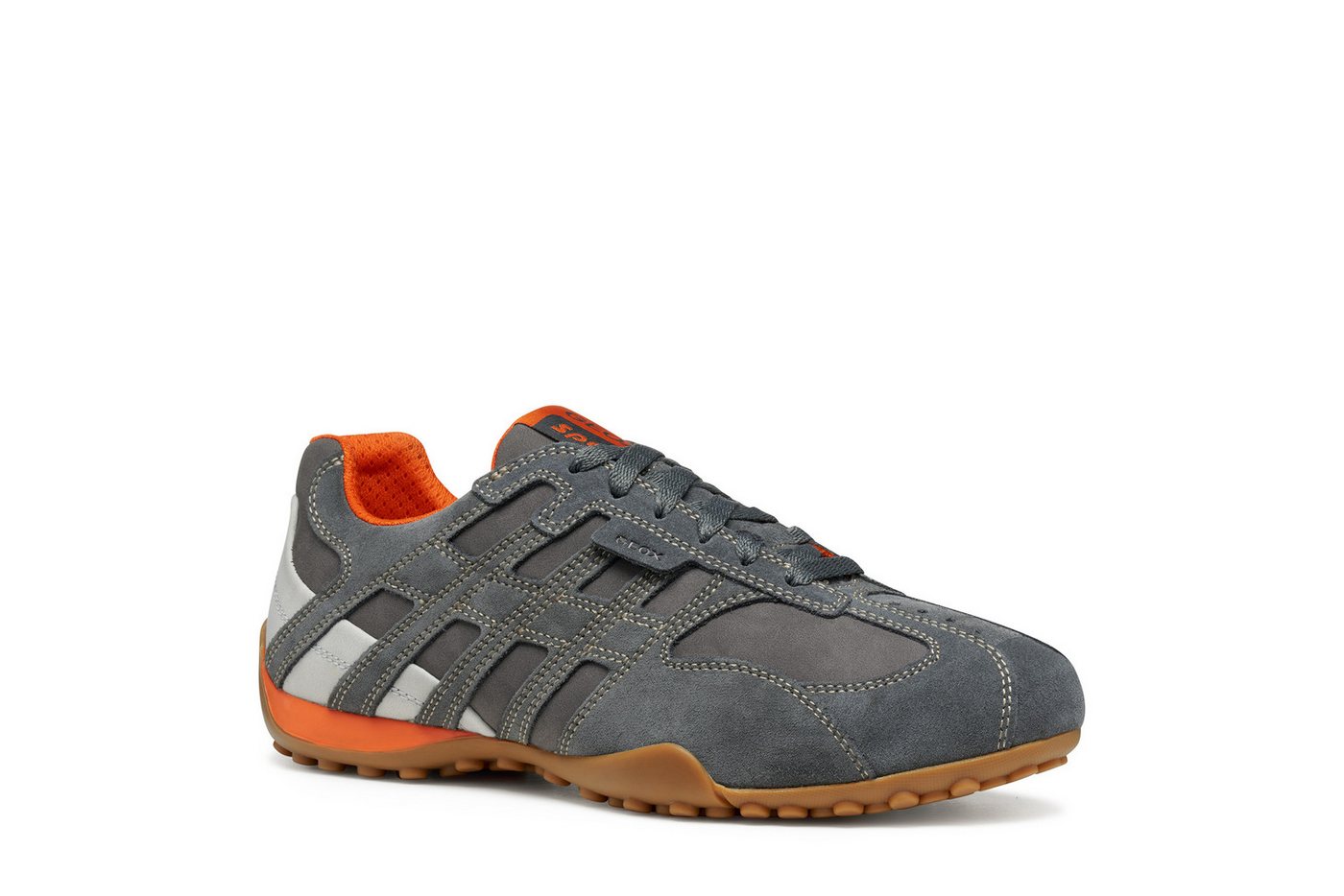 Geox U SNAKE ORIGINAL Schnürschuh Sneaker mit Geox Spezial Membrane, Größenschablone zum Download