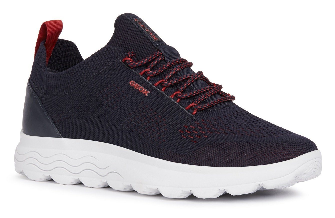 Geox U SPHERICA Slip-On Sneaker Slipper, Sneaker, Freizeitschuh mit Gummizug