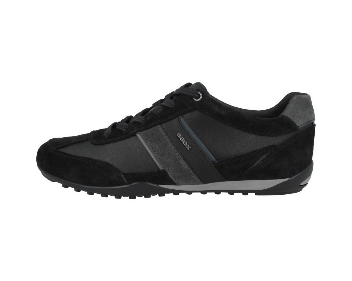 Geox U Wells C Herren Sneaker Turnschuhe, Sportschuhe, Freizeitschuhe, Halbschuhe, Schnürschuhe