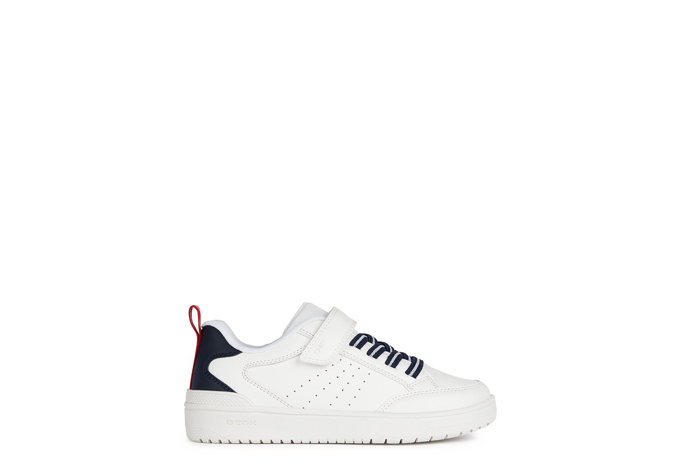 Geox WASHIBA, Sneaker, Weiß,kombiniert, Kinder Sneaker