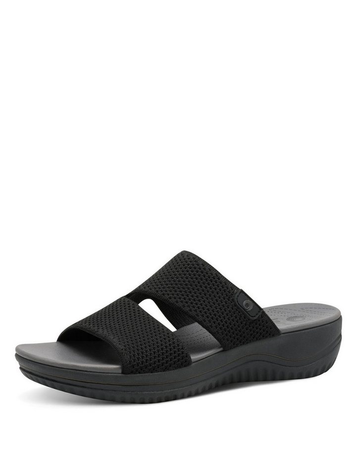 Gesundheitscheck Jana Coshy Sandale ohne Verschluss, leicht & rutschhemmend für empfindliche Füße