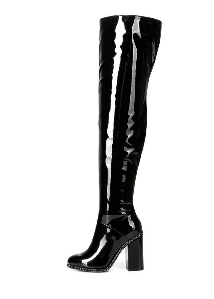 Giaro FREYA Reißverschlussstiefel 11 cm Absatzhöhe, Kniehoch, veganes Leder