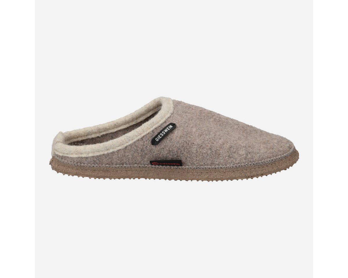 Giesswein 42084 Dannheim, Hausschuhe, Beige, Herren Hausschuh