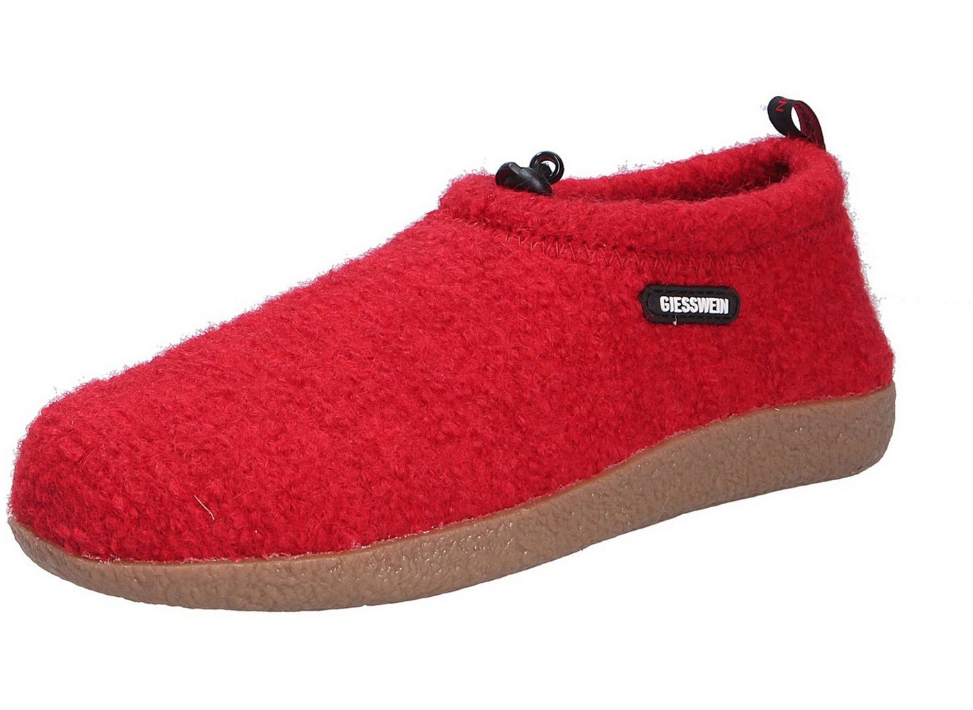 Giesswein Damen Hüttenschuhe rot Größe Hausschuh