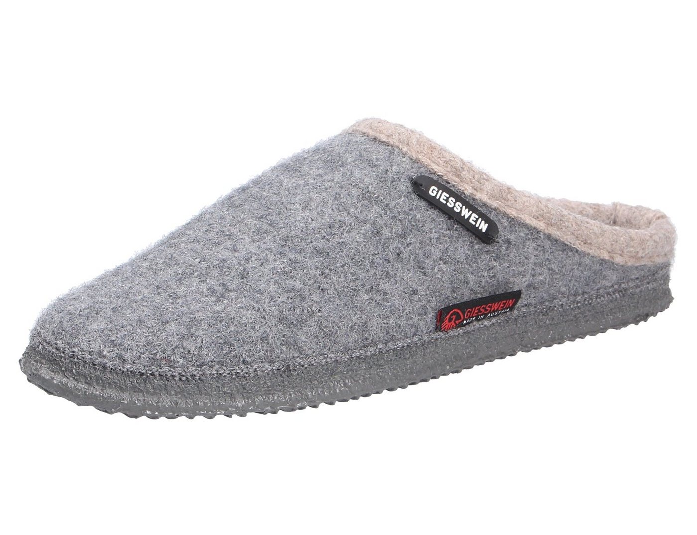 Giesswein Hausschuh Weicher Gehcomfort (grau)